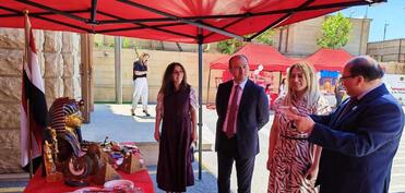 Misirli diplomat Beynəlxalq mədəniyyət günü adlı festivalda iştirak edib