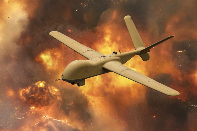Tehranda hava hücumundan müdafiə sistemləri dron vurub