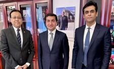 Hikmət Hacıyev Pakistanın səfiri ilə görüşüb
