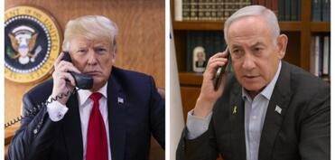 Tramp Netanyahu ilə telefonla danışıb