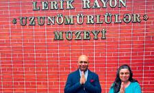 Hindistanın səfiri Lənkəran və Lerikdə səfərdə olub