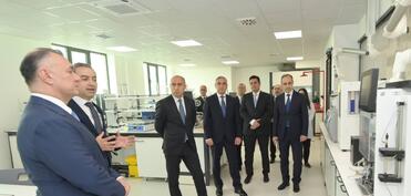 Emin Əmrullayev və Teymur Musayev Qarabağ Universitetinin Klinikasında olublar