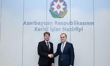Ceyhun Bayramov Slovakiya XİN-in dövlət katibi ilə görüşüb