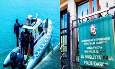 Su polisi Hövsanda qanunsuz balıq ovu ilə məşğul olan şəxsi saxlayıb