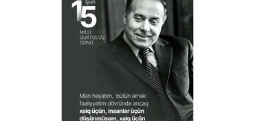 Birinci vitse-prezident Mehriban Əliyeva Milli Qurtuluş Günü münasibətilə paylaşım edib