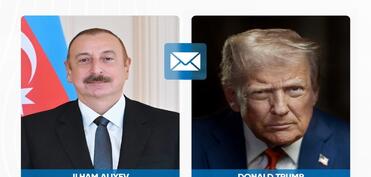 Prezident İlham Əliyev 80 illik yubileyi münasibətilə ABŞ prezidenti Donald Trampa təbrik məktubu ünvanlayıb