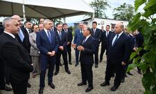 Xocalının Daşbulaq kəndində baramaçılığın inkişafı üçün yaradılmış infrastruktura baxış keçirilib