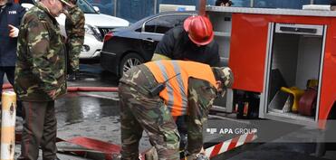 FHN: Ötən sutka Bakıda 4 əməliyyat olub, 1 nəfər xilas edilib