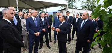 Xocalının Daşbulaq kəndində baramaçılığın inkişafı üçün yaradılmış infrastruktura baxış keçirilib