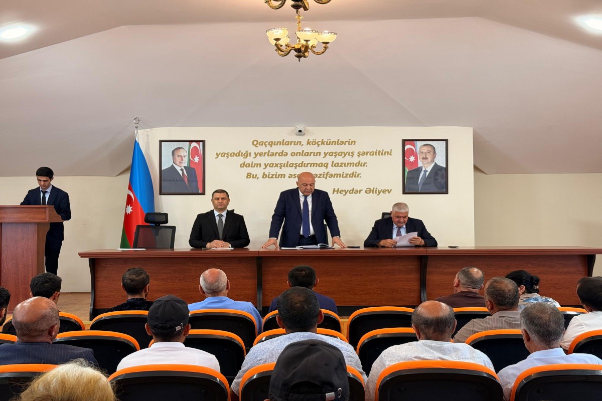 Ağdərə sakinləri sosial müdafiə tədbirləri və mina təhlükəsi ilə bağlı maarifləndirilib - FOTO