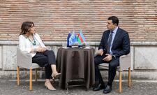 Azərbaycan ilə ICCROM arasında əməkdaşlığın perspektivləri müzakirə olunub