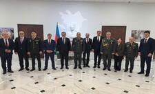 Kərim Vəliyevin rəhbərlik etdiyi nümayəndə heyəti Azərbaycanın Qazaxıstandakı səfirliyini ziyarət edib