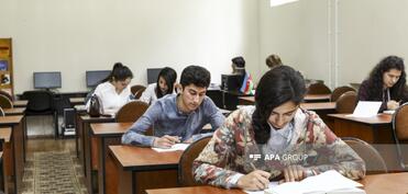 Qəbul imtahanlarında abituriyentlərin 21.4%-i fənlərin ən azı birindən sıfır bal toplayıb