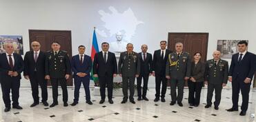 Kərim Vəliyevin rəhbərlik etdiyi nümayəndə heyəti Azərbaycanın Qazaxıstandakı səfirliyini ziyarət edib