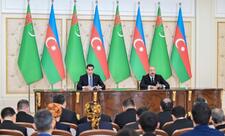 Azərbaycan və Türkmənistan prezidentləri mətbuata bəyanatlarla çıxış ediblər - YENİLƏNİB