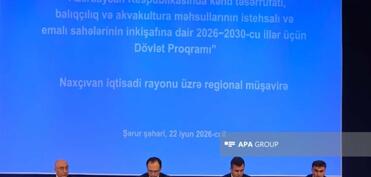 Aqrar sahədə Dövlət Proqramı çərçivəsində Şərurda regional müşavirə keçirilir - FOTO 