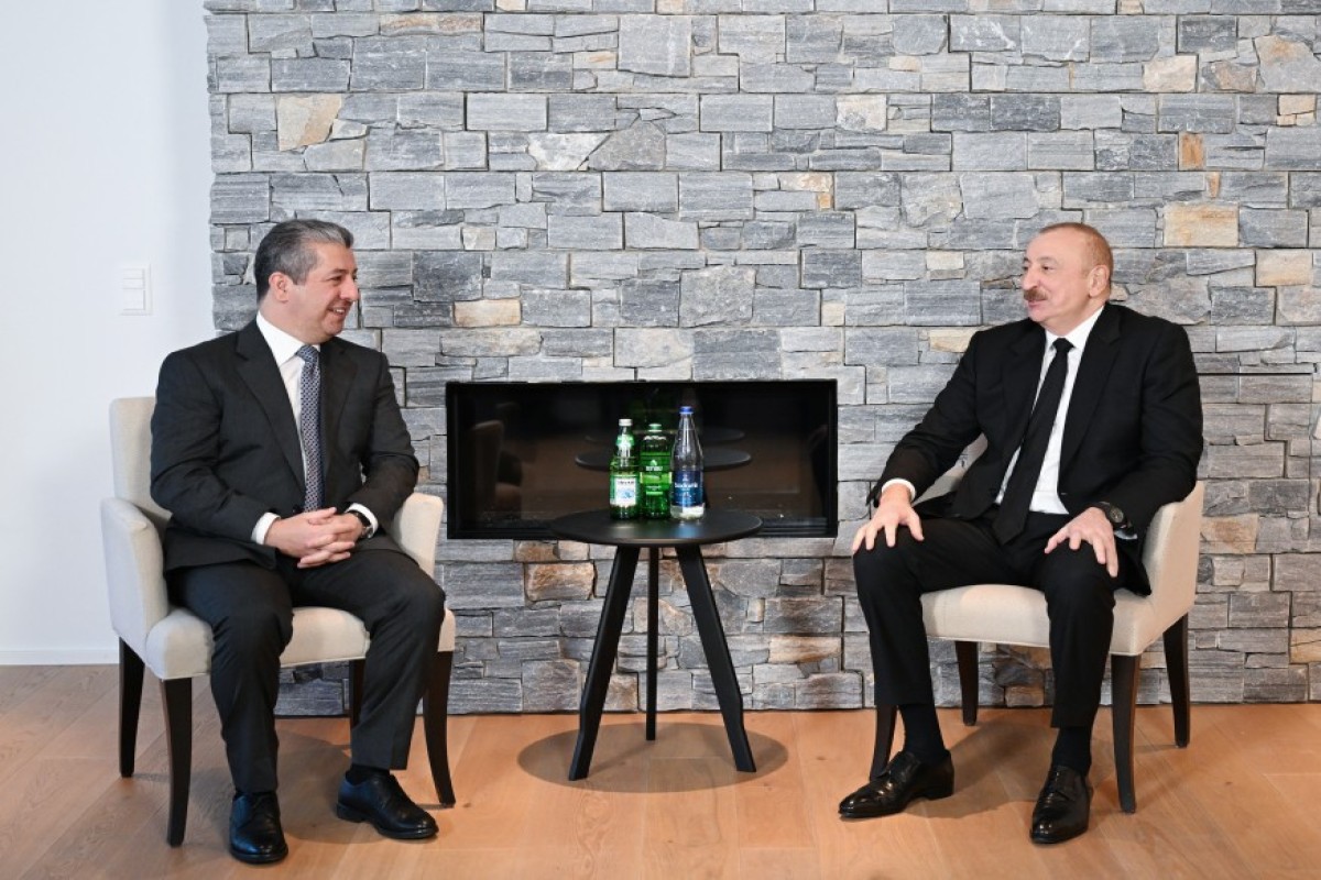 Məsrur Bərzani Prezident İlham Əliyevə təbrik ünvanlayıb