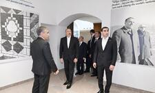 Azərbaycan və Türkmənistan prezidentləri Şuşada “Heydər Əliyev və Qarabağ” sərgisi ilə tanış olublar