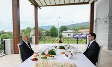 Azərbaycan və Türkmənistan prezidentləri Şuşada birgə nahar ediblər