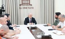 Milli Dram Teatrında “İvan İliçin ölümü” tamaşasının məşqlərinə başlanılıb