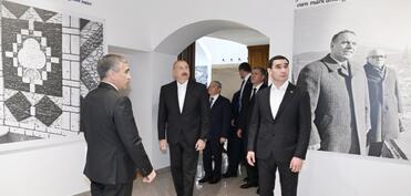 Azərbaycan və Türkmənistan prezidentləri Şuşada “Heydər Əliyev və Qarabağ” sərgisi ilə tanış olublar