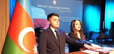 ƏƏSMN-də dövlət qulluğuna yeni qəbul edilən əməkdaşların andiçmə mərasimi olub