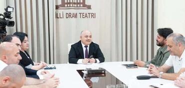 Milli Dram Teatrında “İvan İliçin ölümü” tamaşasının məşqlərinə başlanılıb
