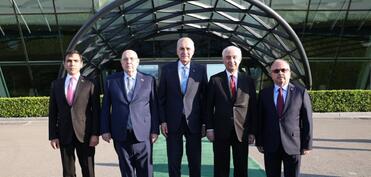 Türkiyə parlamentinin sədri Azərbaycana gəlib