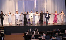 Lənkəran Teatrı Şəkidə qastrolda olub