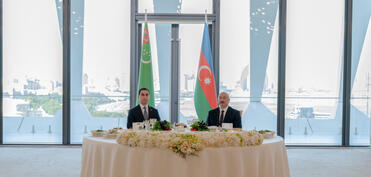 Azərbaycan-Türkmənistan münasibətlərinin yeni zirvəsi