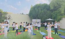 Hindistanın Bakıdakı səfiri jurnalistlər və sosial media influenserləri üçün xüsusi “Power Yoga” sessiyası təşkil edib