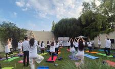 Hindistanın Bakıdakı səfiri jurnalistlər və sosial media influenserləri üçün xüsusi “Power Yoga” sessiyası təşkil edib