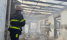 Hacıqabulda 2 mərtəbəli ev yanıb - FOTO