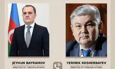Azərbaycan və Qazaxıstan XİN rəhbərlərinin telefon danışığı olub