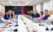 Hakan Fidan Aİ-nin yüksəkvəzifəli rəsmilərini qəbul edib  - FOTO
