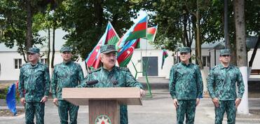 Dövlət Sərhəd Xidmətinin Sürücülük Mərkəzinin açılış mərasimi keçirilib