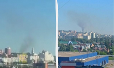 Ukrayna Penzada hərbi müəssisəyə dron zərbəsi endirib, güclü yanğın baş verib