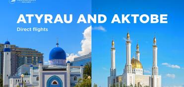 AZAL Atırau və Aktöbə şəhərlərinə müntəzəm reyslərə başlayır