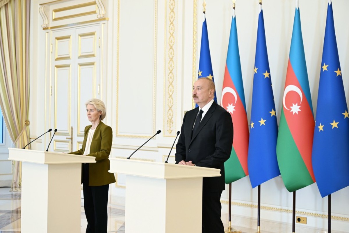 Azərbaycan Prezidenti: Bu gün qaz ixracımızın yarısı Avropa İttifaqına üzv dövlətlərin payına düşür