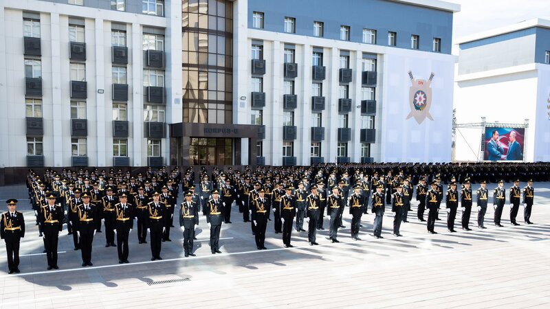 Polis Günü və Polis Akademiyasının tədris ilinin buraxılışına həsr olunmuş təntənəli mərasim keçirildi