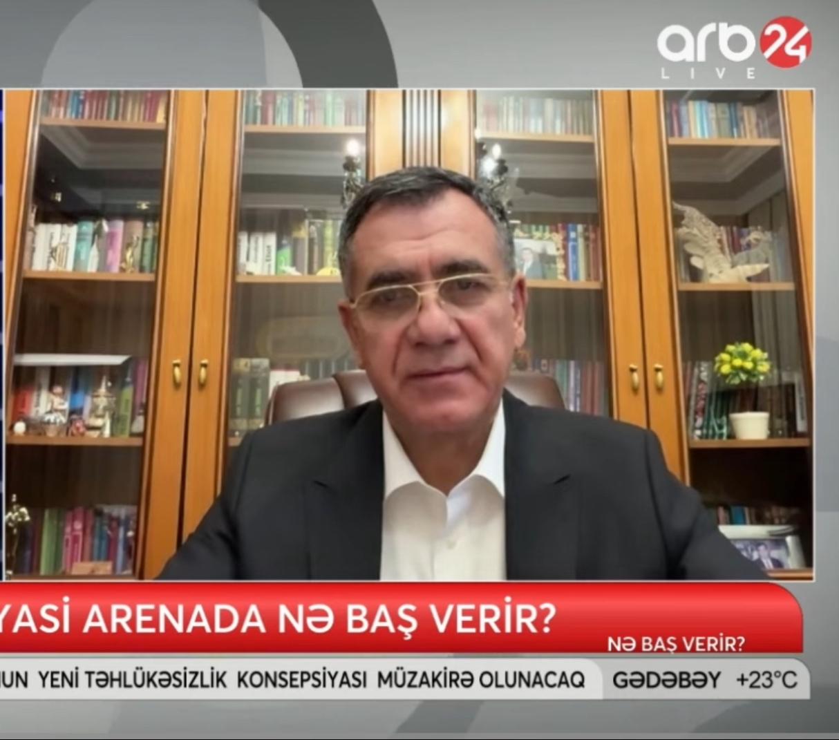 Qüdrət Həsənquliyev Ursula von der Leyenin Azərbaycana səfərini şərh edib