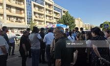 Naxçıvan şəhərində yük avtomobili 2 piyadanı vurub