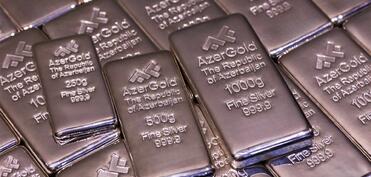“AzerGold” ilk dəfə yerli bazara gümüş külçələr təqdim edib
