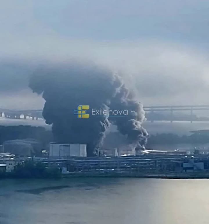 Sankt-Peterburqda neft terminalına hücum edilib