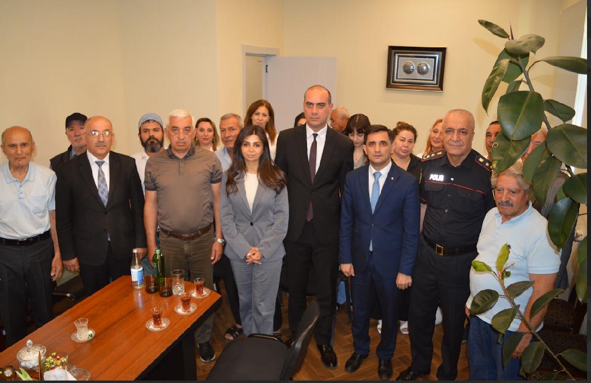Niyaməddin Orduxanlının rəhbərlik etdiyi QHT Əmircan bələdiyyəsində görüş keçirib