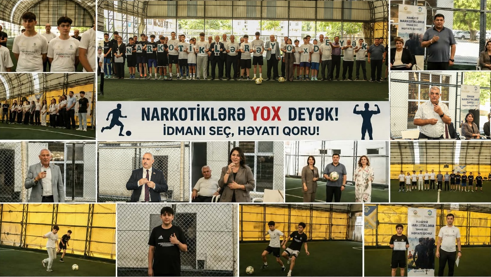Bakıxanov qəsəbəsində “İdman narkotiklərə qarşı: sağlam həyatı seç!” layihəsi çərçivəsində tədbir keçirilib – FOTOLAR