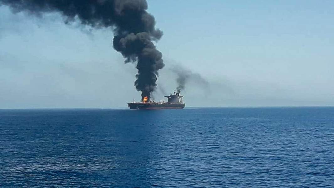 Hörmüz boğazı yaxınlığında Səudiyyə Ərəbistanı bayrağı altında üzən tanker zədələnib