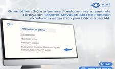ƏSF Türkiyə Fondunun satışa çıxarılan aktivlərini saytında təqdim edəcək