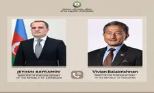 Ceyhun Bayramovla Sinqapur XİN rəhbəri arasında telefon danışığı olub