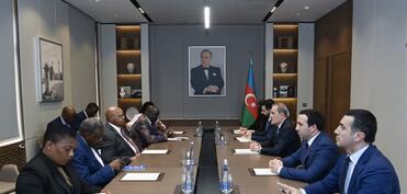 Azərbaycan XİN rəhbəri Zimbabve Milli Assambleyasının sədri ilə görüşüb